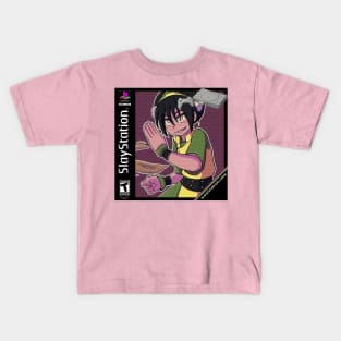 Retro Vaporwave 80s anime aesthetic Kids T-Shirt